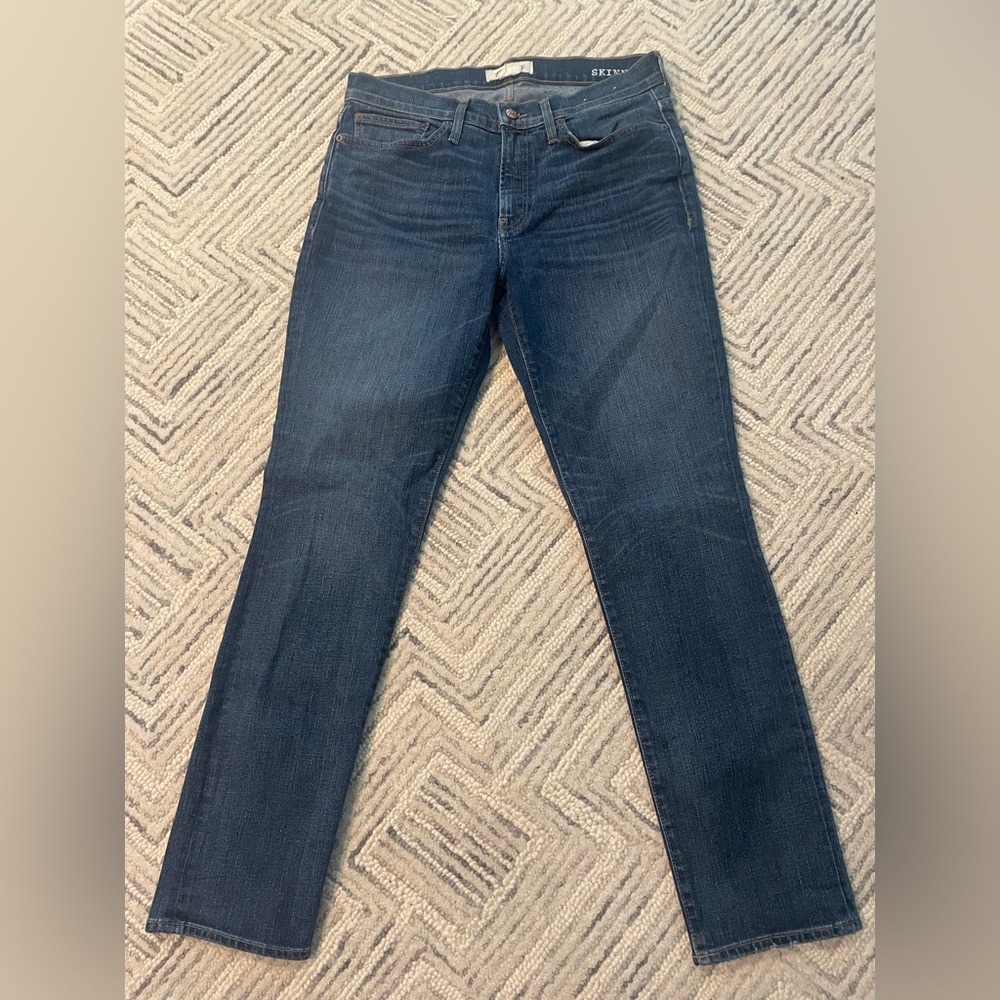 MADEWELL Skinny light distress jeans NWOT